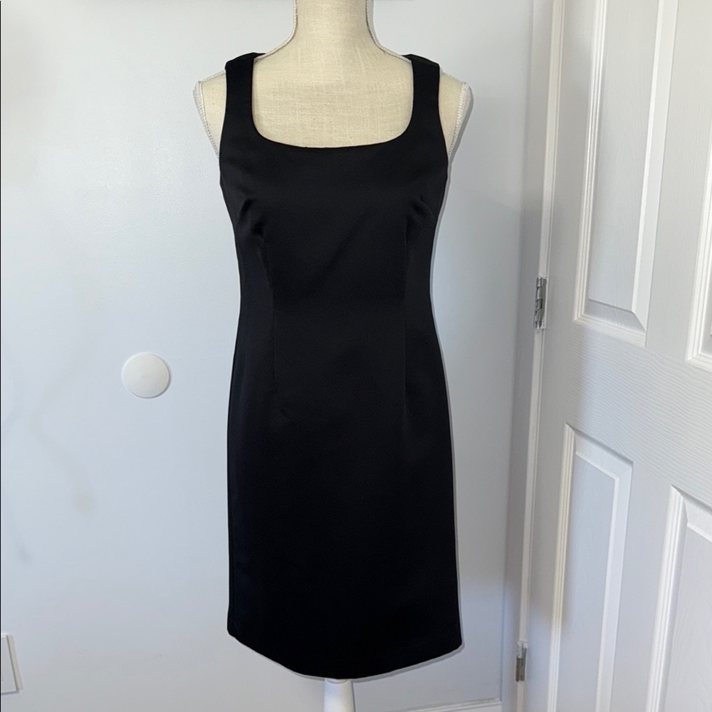 Talbots Elegant Black Sleeveless Dress